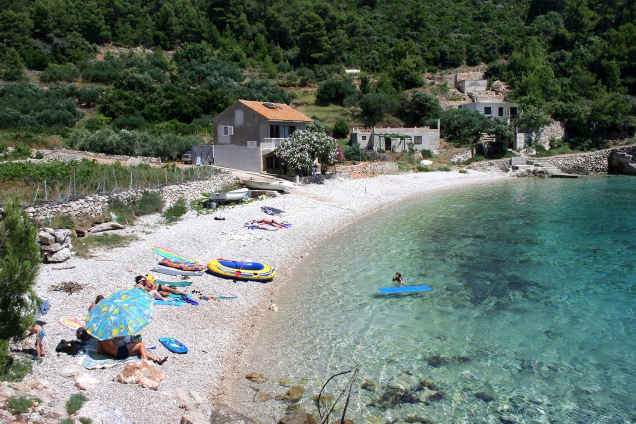 Secluded Fisherman'S Cottage Cove Skozanje, Hvar - 4009 Gdinj Bagian luar foto