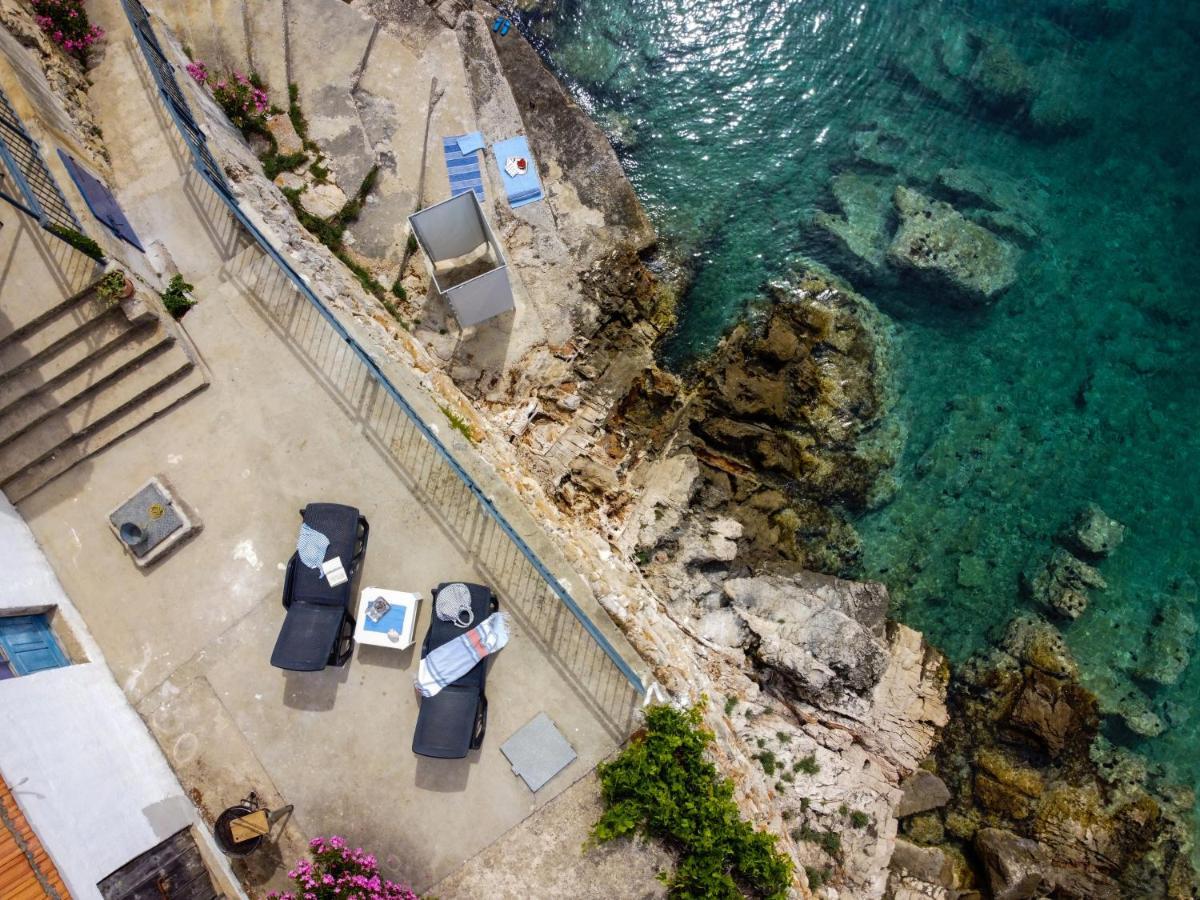 Secluded Fisherman'S Cottage Cove Skozanje, Hvar - 4009 Gdinj Bagian luar foto