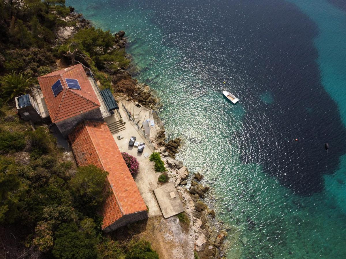 Secluded Fisherman'S Cottage Cove Skozanje, Hvar - 4009 Gdinj Bagian luar foto